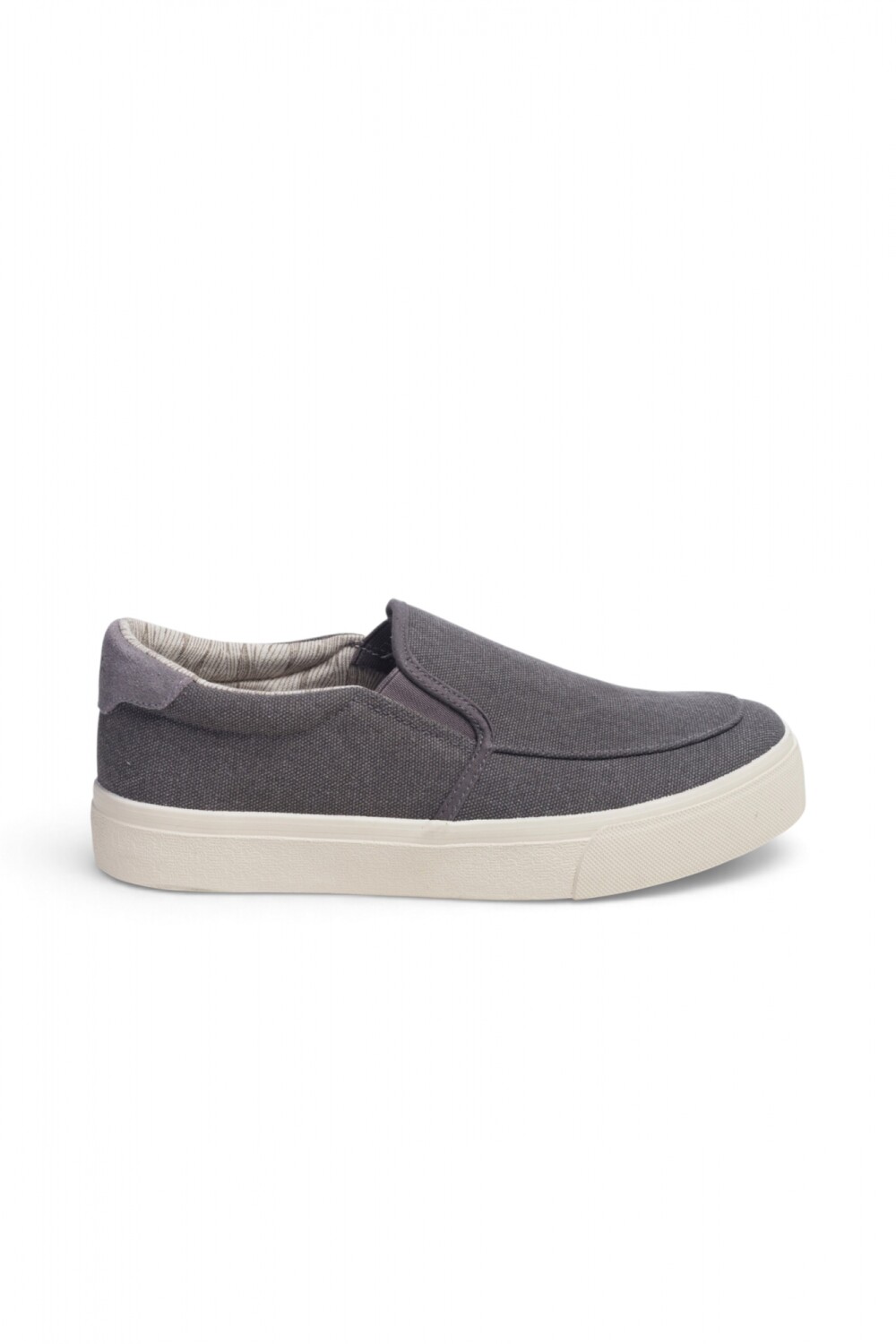 ZAPATO NAUTICO DE LONA Gris