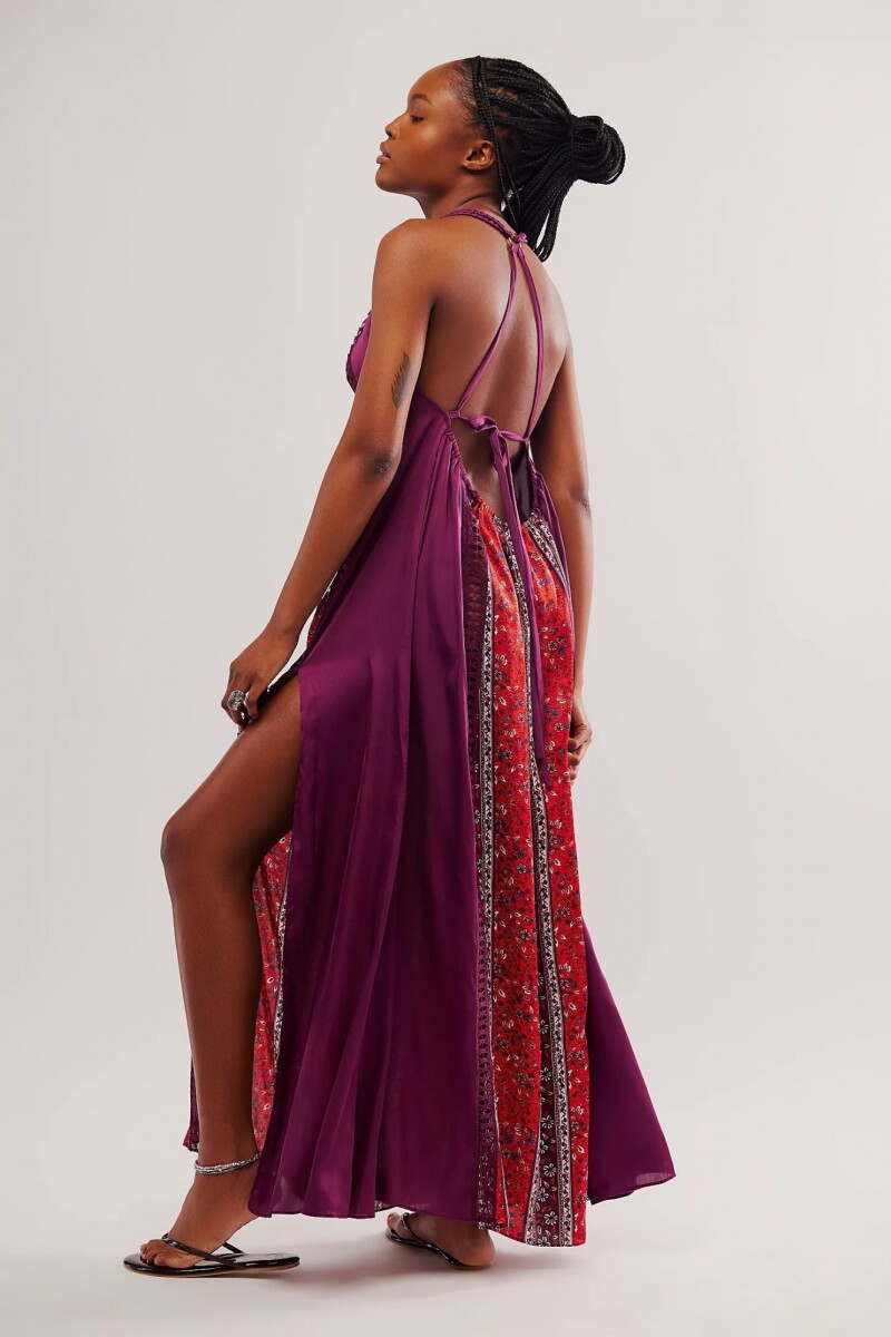 VESTIDO LARGO BOHEMIAN NIGHTS Rojo