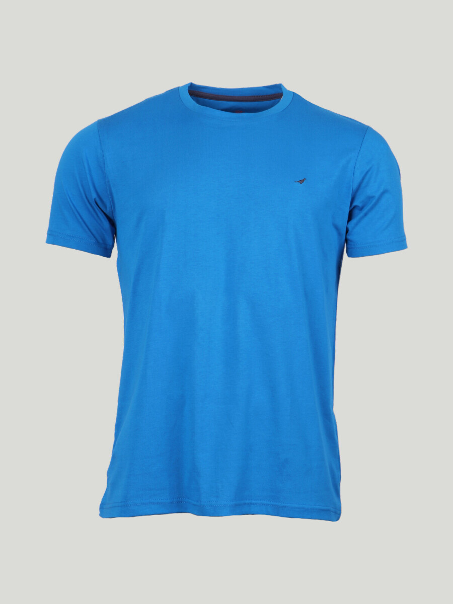 T-shirt sin bolsillo - Azul Aero 