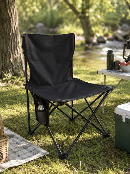 SILLA PARA CAMPING NEGRO