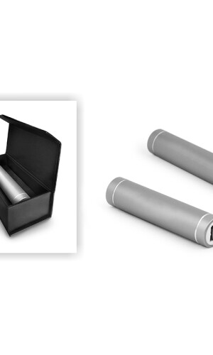 CARGADOR BERING BOX GRIS METALIZADO