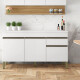 BAJO MESADA COCINA MDP LINE BLANCO 1500 SIN TAPA 3P 1G BLANCO