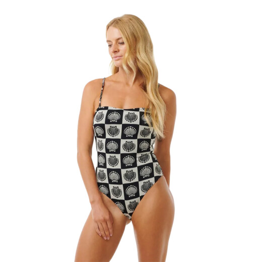 Bikini Rip Curl Soleil Shell Good One Piece - Negro Bikini Rip Curl Soleil Shell Good One Piece - Negro