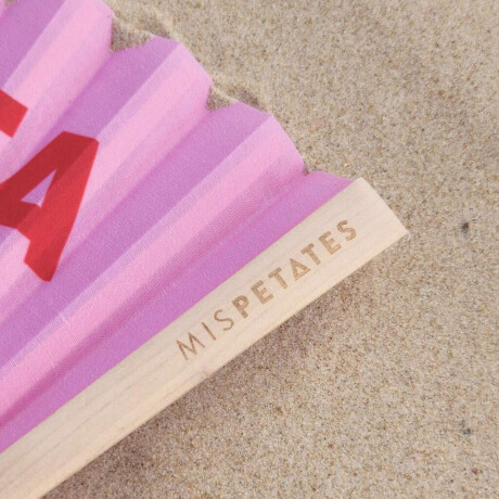 Abanico Mis Petates Rosa