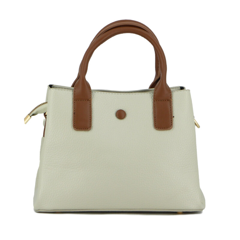 Cartera Mujer Darkness Con Correa Beige-marron