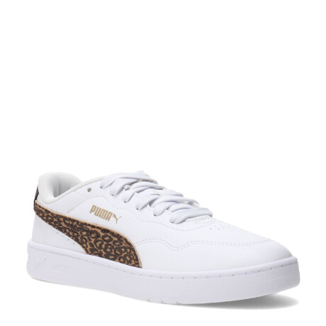 Championes de Mujer Puma Court Lally Feline Blanco - Tigre