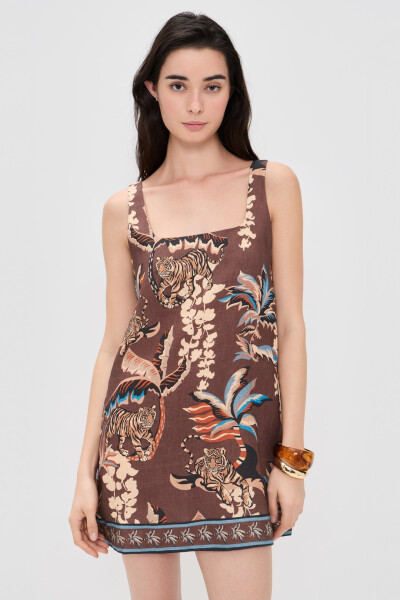 VESTIDO BALI Marron