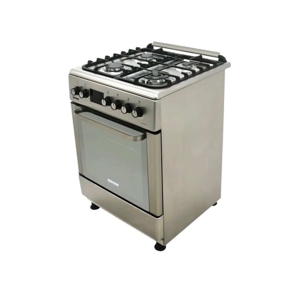 Cocina Combinada Siam Si-cc60ev Gris