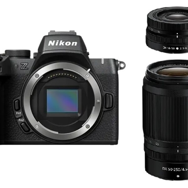 Camara Nikon Z50 Ii Mirrorless + 16-50mm + 50-250mm CAMARA NIKON Z50 II 16-50MM + 50-250MM