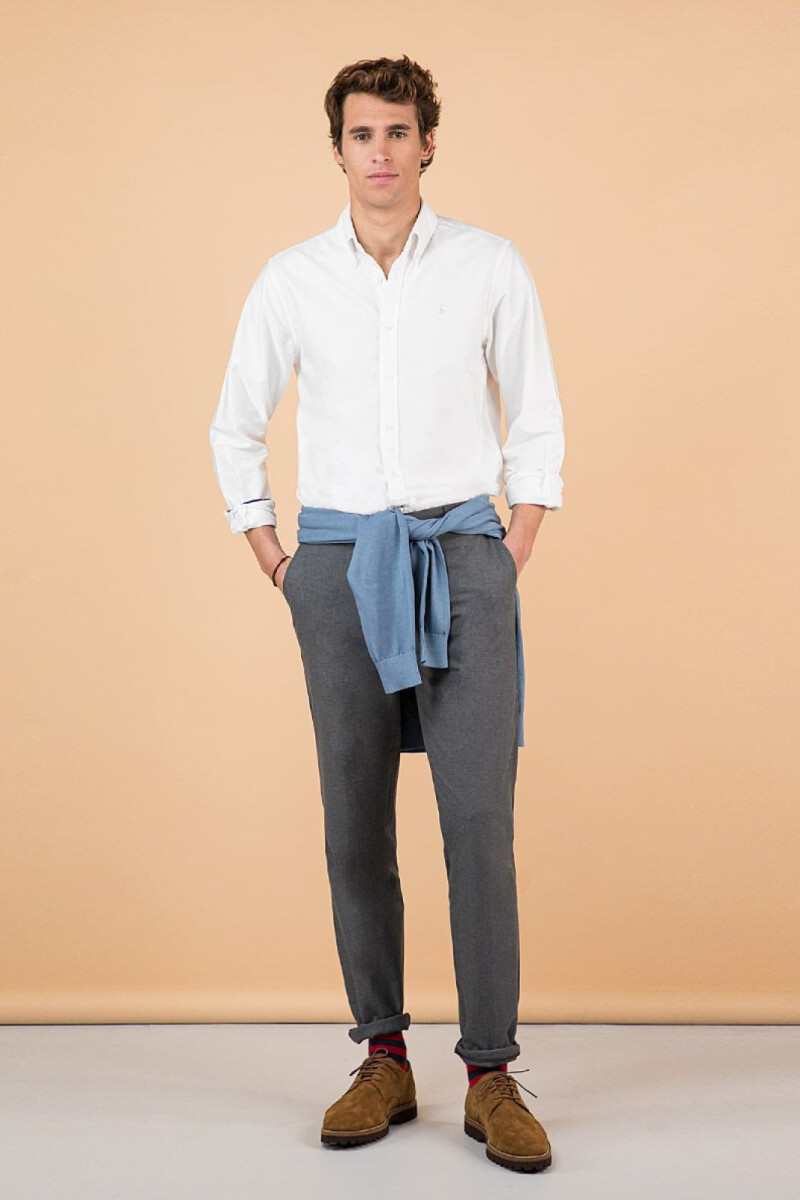 Camisa Oxford Blanca