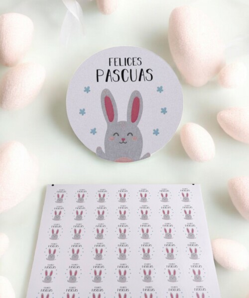 Stikcers pascua plancha DISEÑO 3