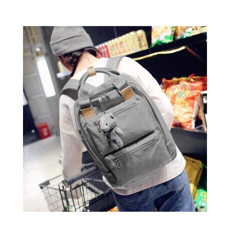 Mochila Fashion Notebook Varios Colores Gris