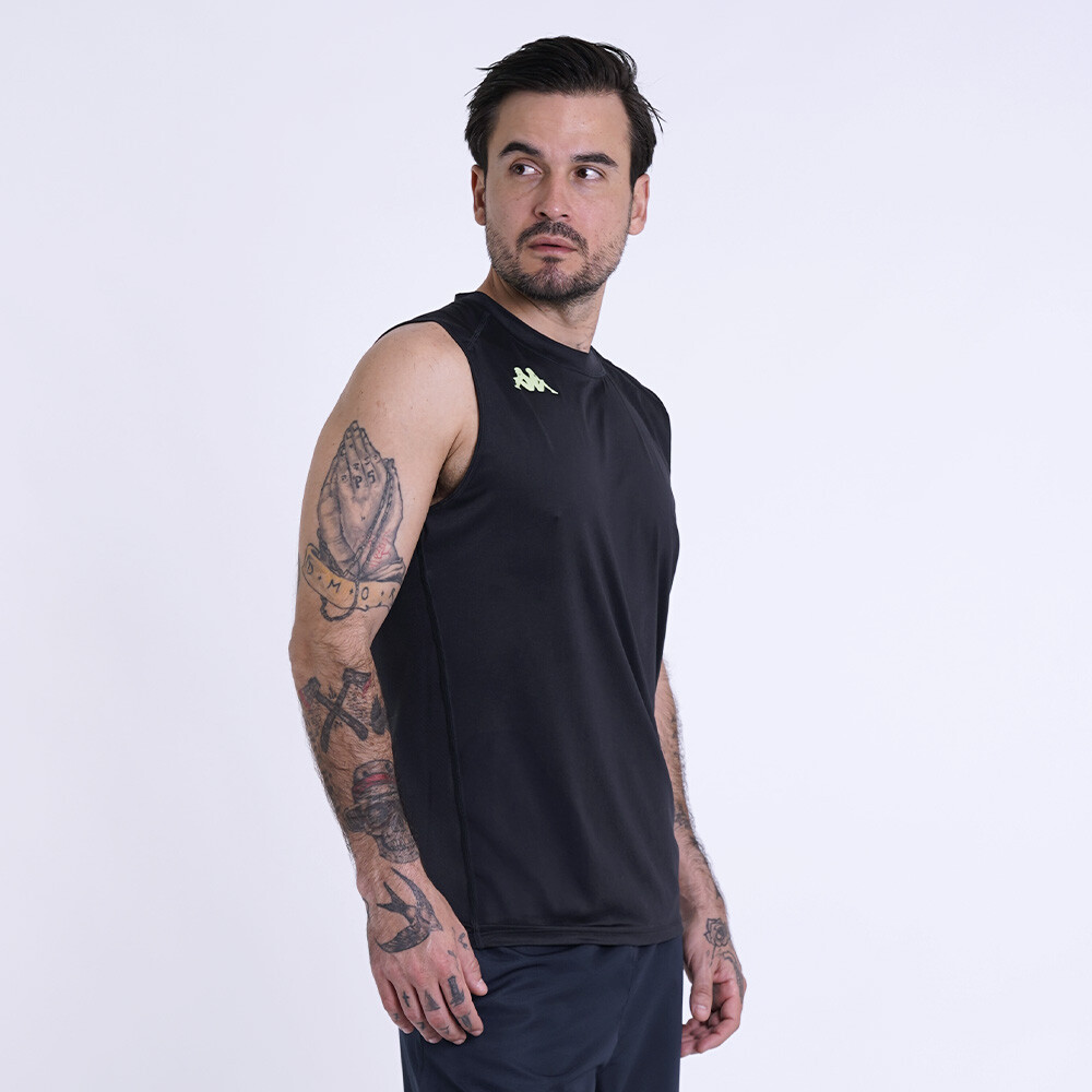 Polo Training Kombat Fiolo Hombre Black