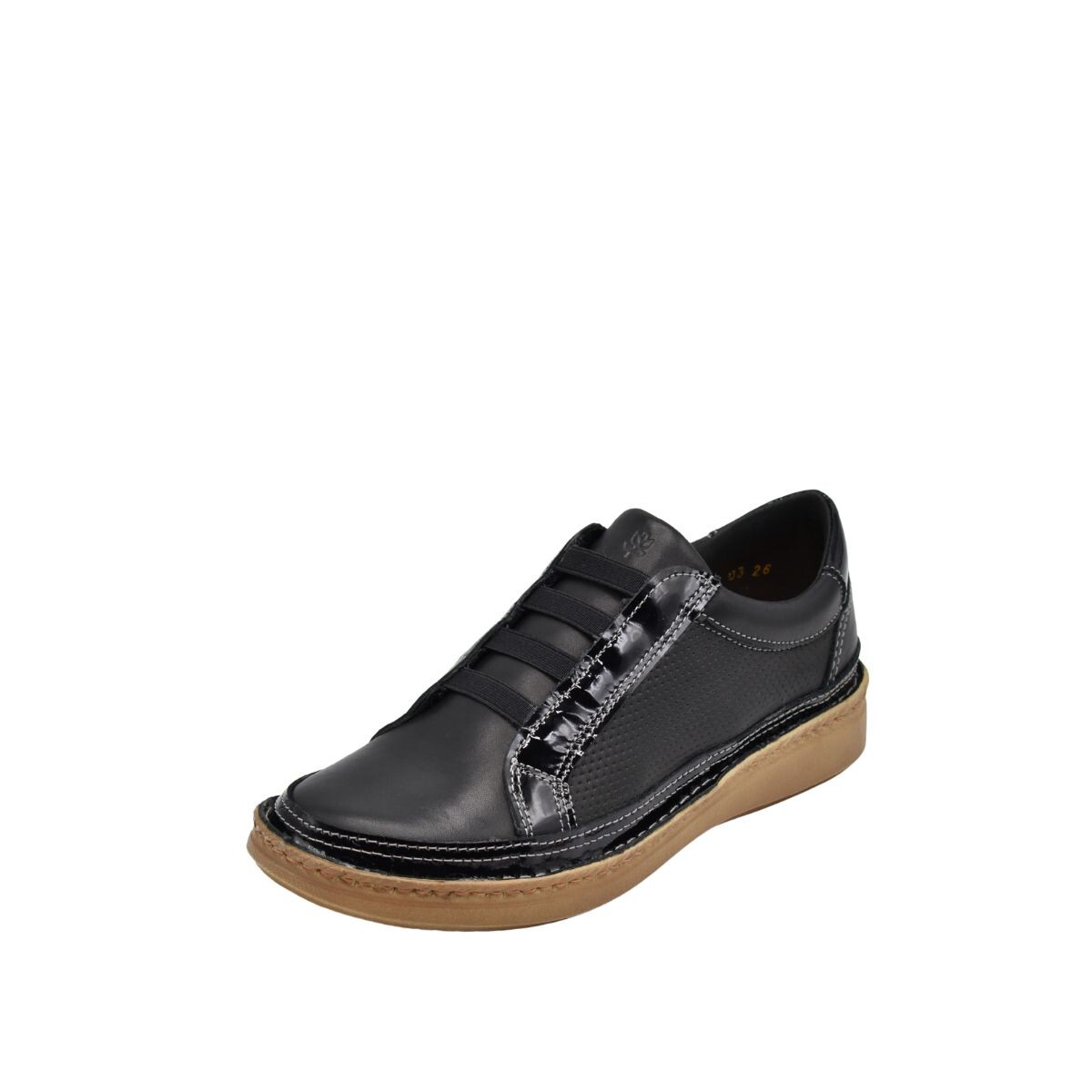 ZAPATO 36-40 - NEGRO CHAR 
