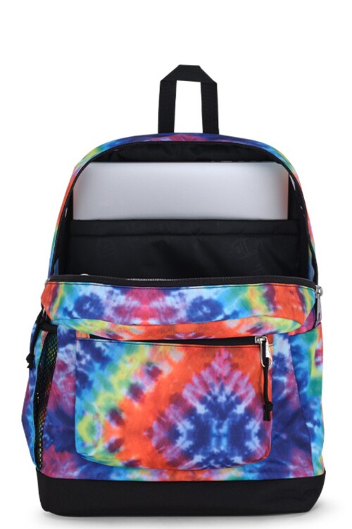 MOCHILA CROSS TOWN PLUS RED MULTI HIPPIE DAYS