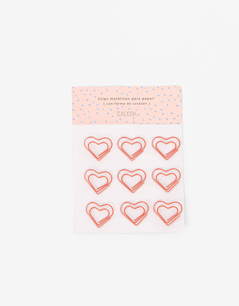 Set De Clips Corazón 