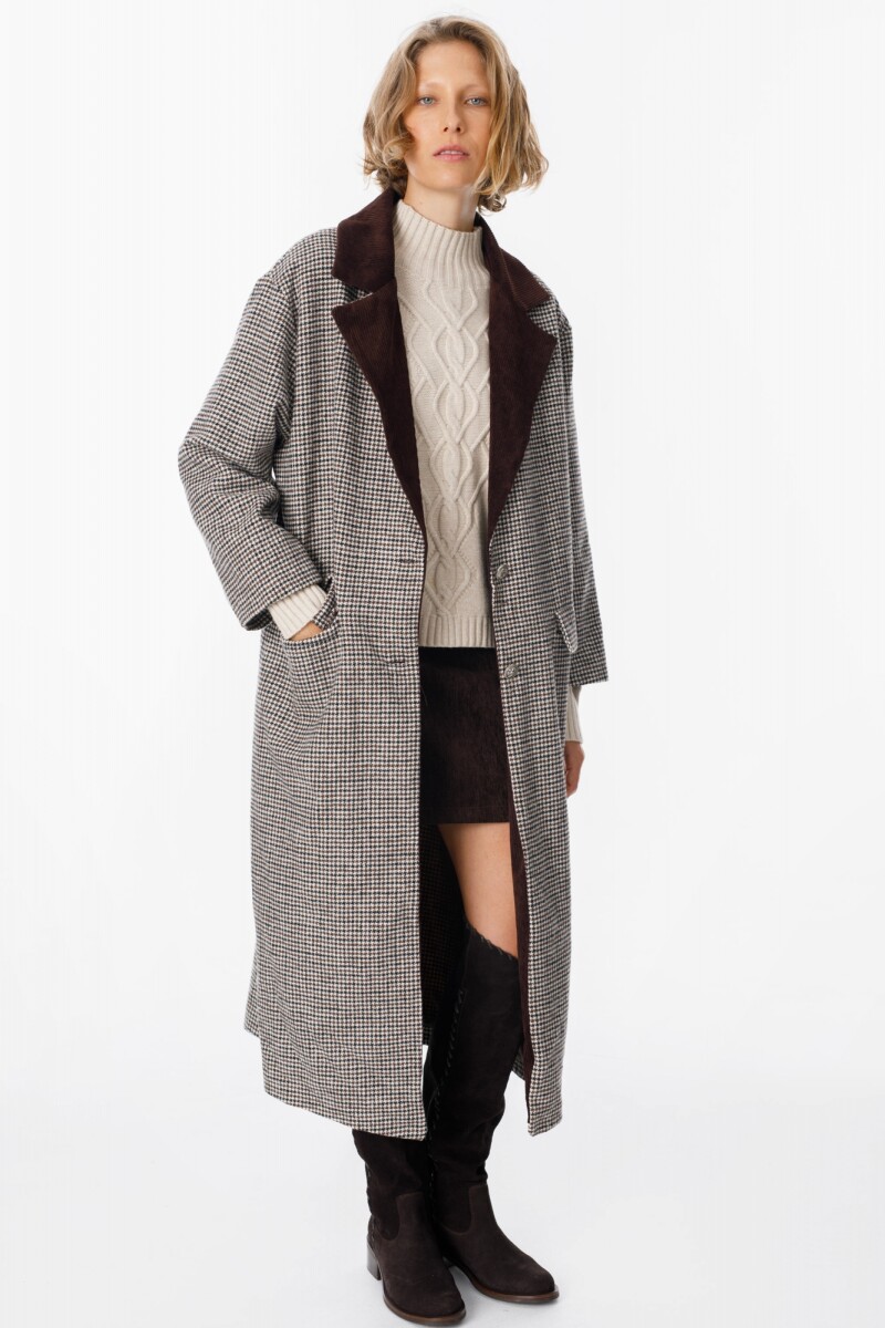 Tapado Ranger Gris/Chocolate