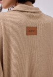 Buzo cierre over BEIGE