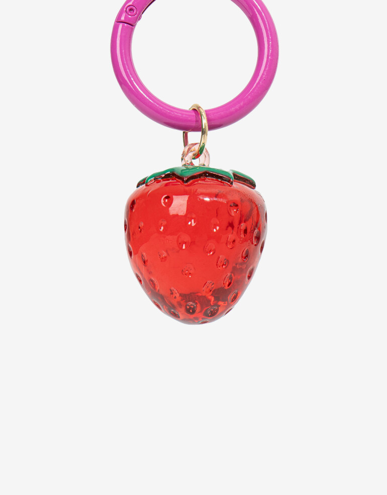 Llavero Acrilico Llavero Y Bag Charm De Fruta - Combinacion Bicolor