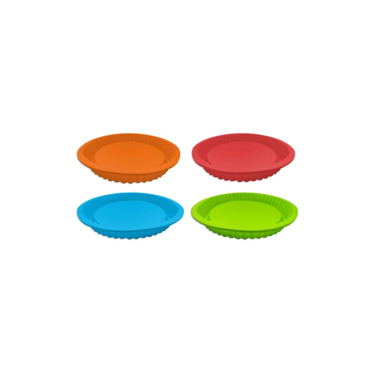 MOLDE DE SILICONA PARA TARTA 27CM MULTICOLOR