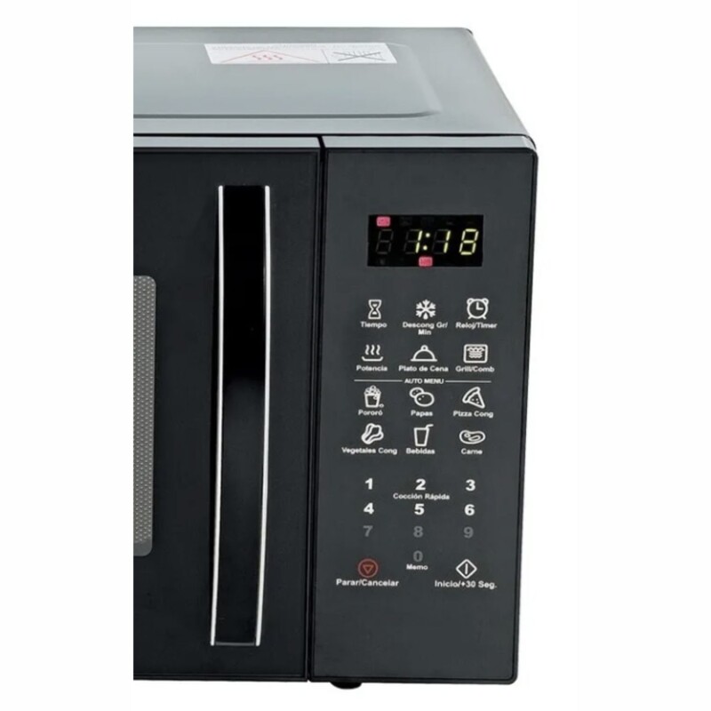 Microondas Digital James Modelo J-23 MDN 23 Lts Microondas Digital James Modelo J-23 MDN 23 Lts