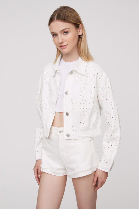 Campera Loopers Marfil / Off White