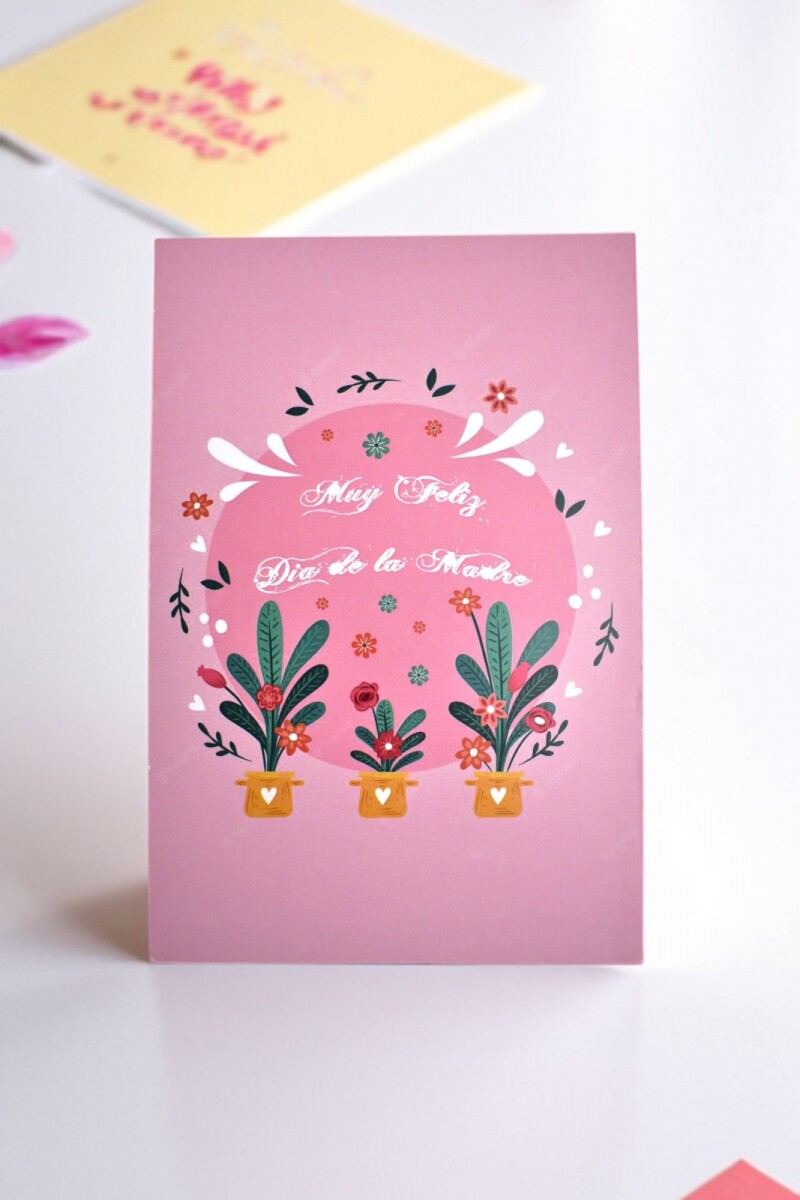 Tarjeta día de la madre 10x15. - DISEÑO 6 