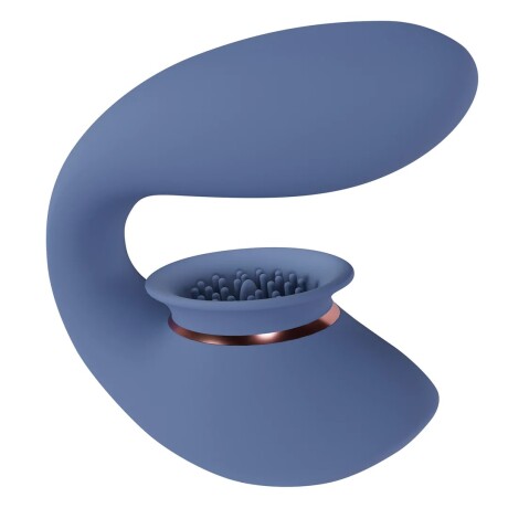 Twitch 3 Innovation Vibrador y Succionador Azul