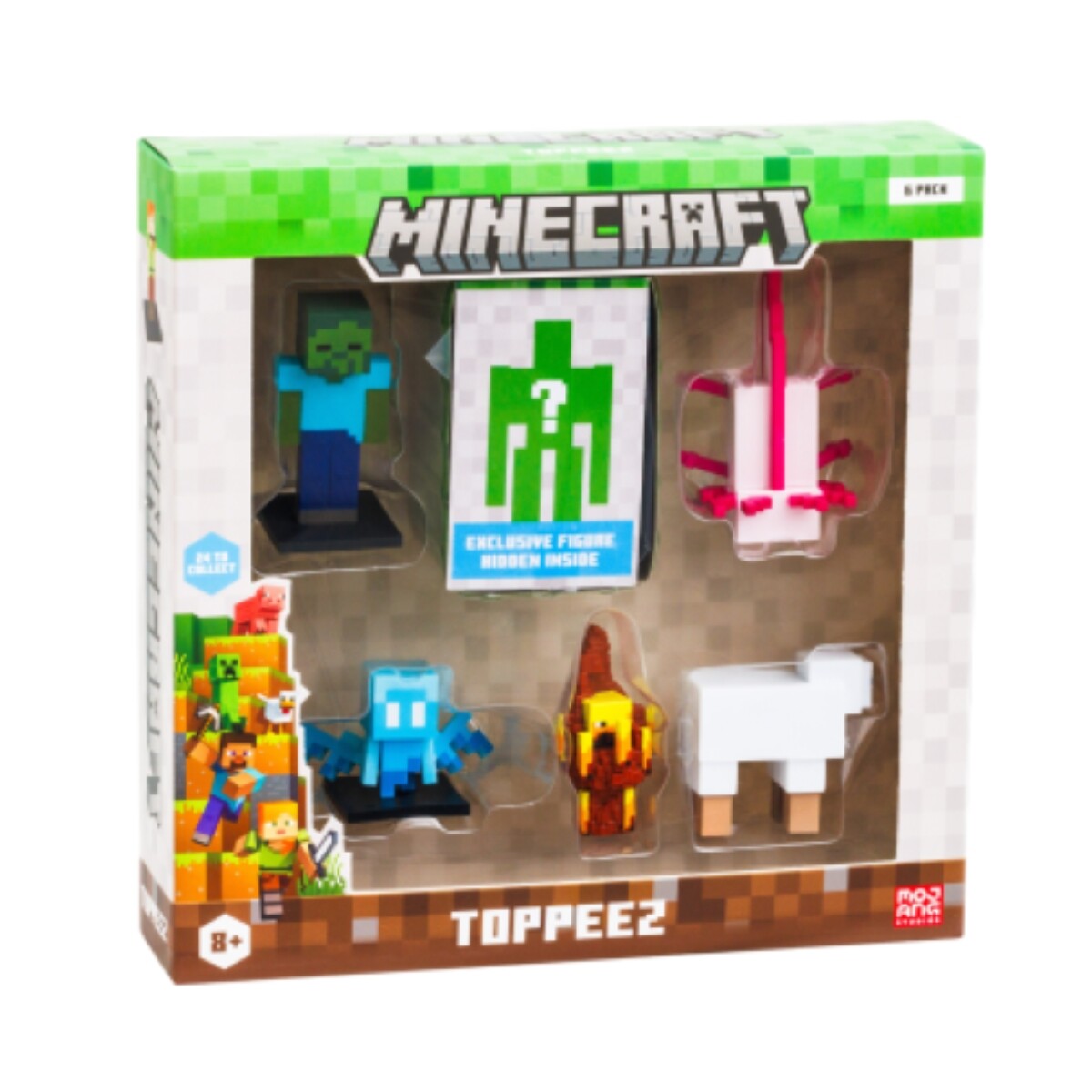 Pack X6 Figuras Minecraft MC2060 - PACK-3 