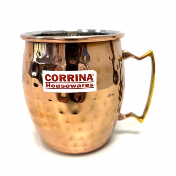 TAZA MOSCOW TERMINACION BRONCE COBRE
