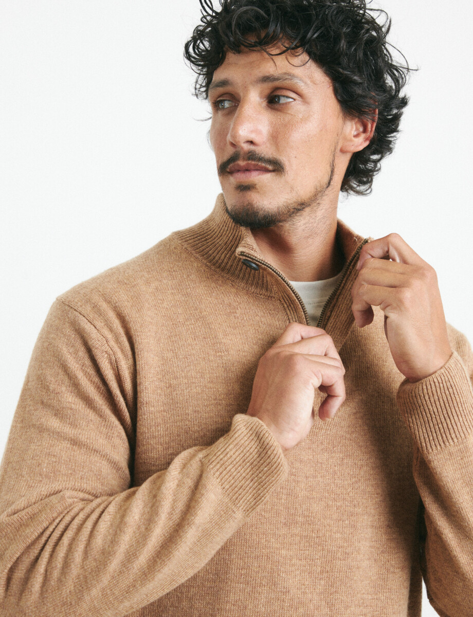 470416 SWEATER HARRY Camel