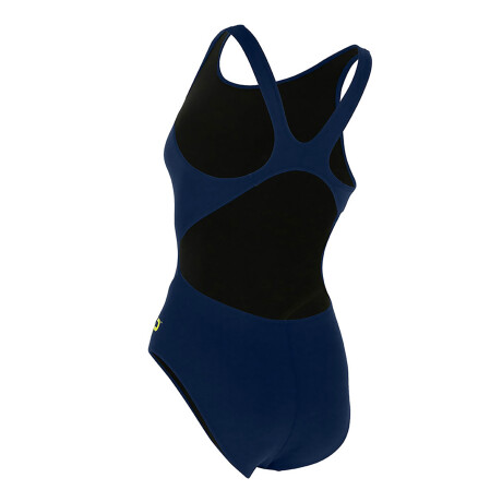 Phelps - Malla de Baño para Mujer Team Solids Comp Back SW257040420 - Uv Upf 50+. 20. 001