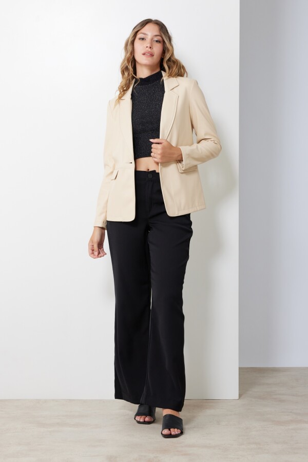 Blazer Eco Cuero BEIGE