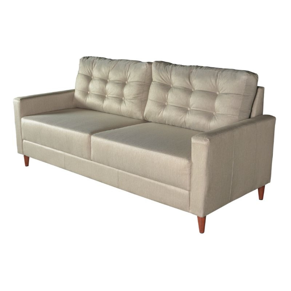SOFA BROOKLYN 3 CUERPOS - PU LISO BEIGE 