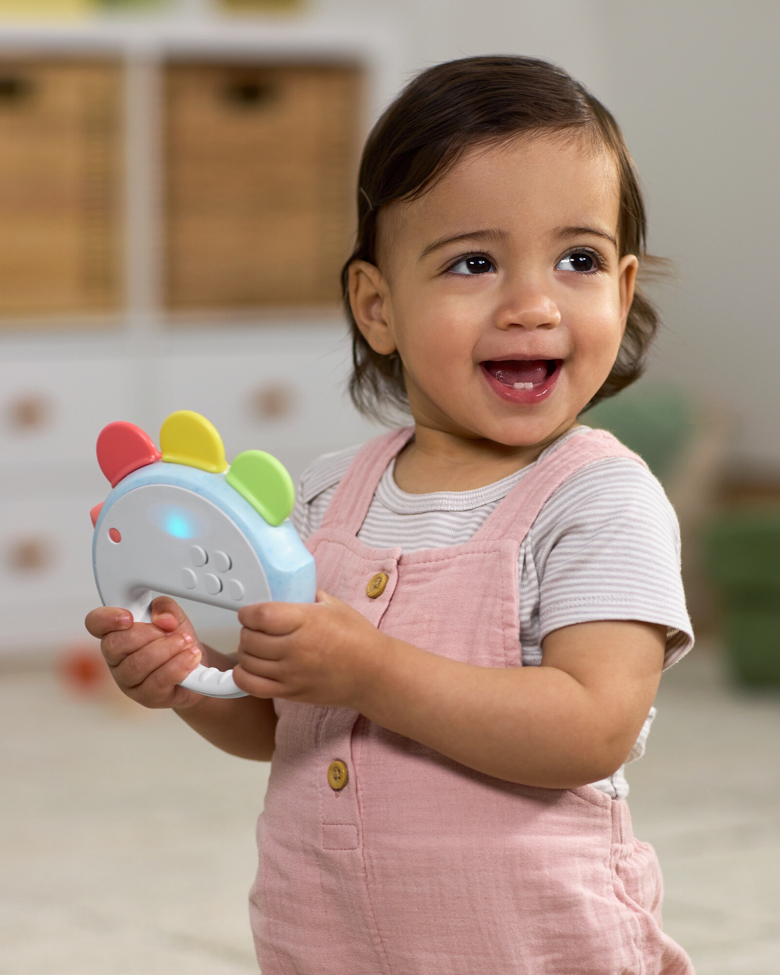Pandereta teclado, diseño pollito Pandereta teclado, diseño pollito
