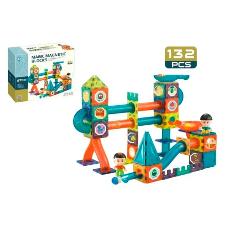 Bloques Magnéticos 132 Piezas 1203 001