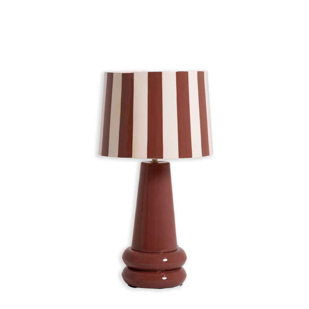 LÁMPARA DE MESA 41552, ROJO HIERRO 41553