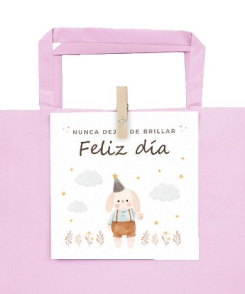 Tarjeta feliz día 10x10. DISEÑO 3