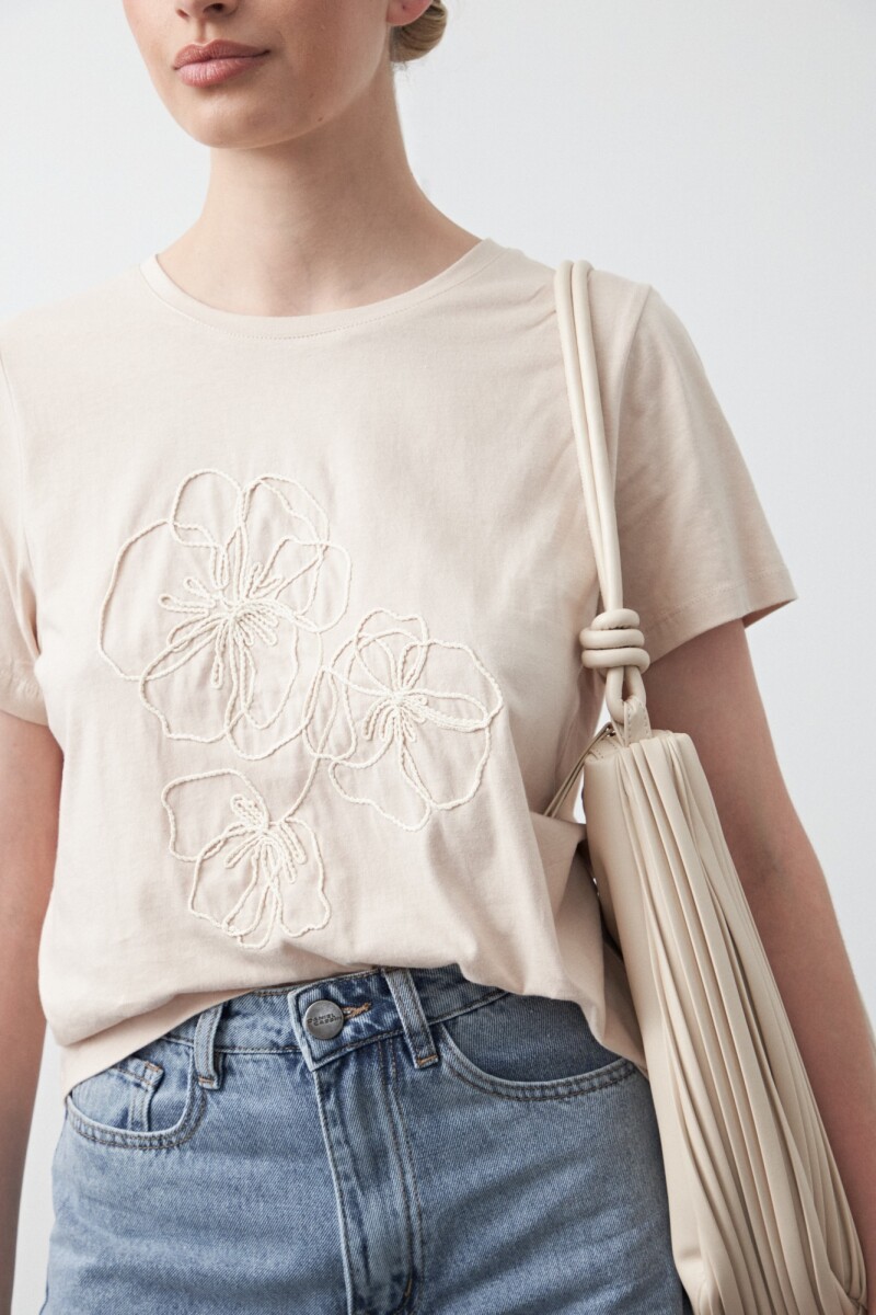 REMERA DALIA Tostado