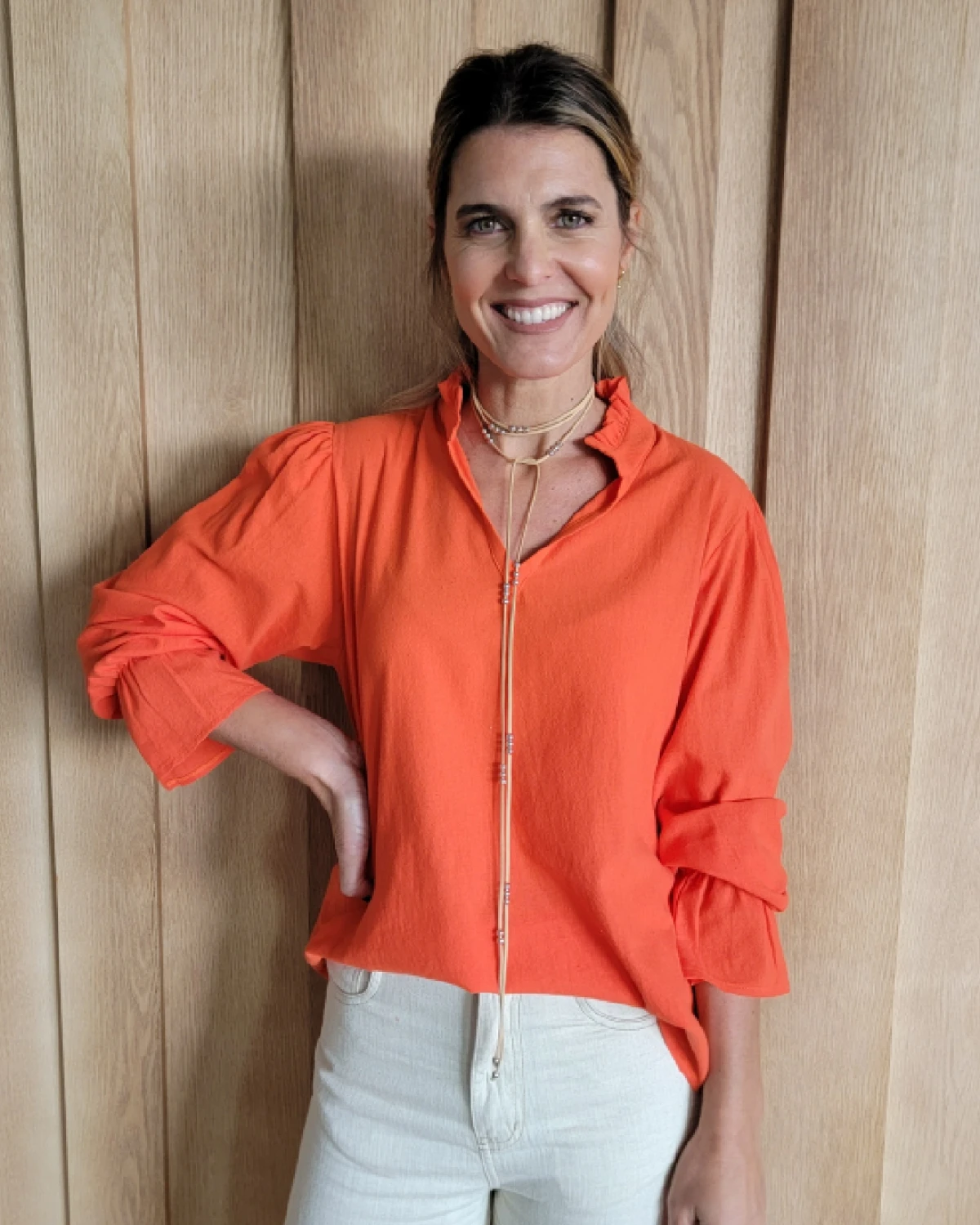 Blusa Copenhague naranja 2