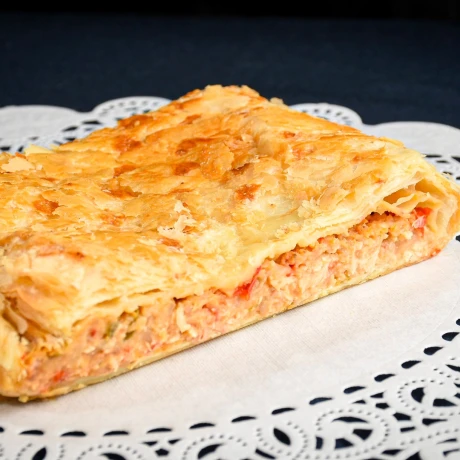 Torta de atún Porción