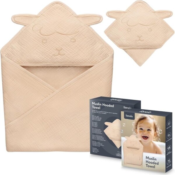 Toalla muselina LIONELO Beige