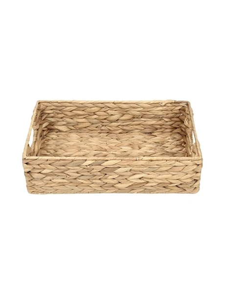 CANASTO CHICO 35x20xH10CM JACINTO DE AGUA CANASTO CHICO 35x20xH10CM JACINTO DE AGUA