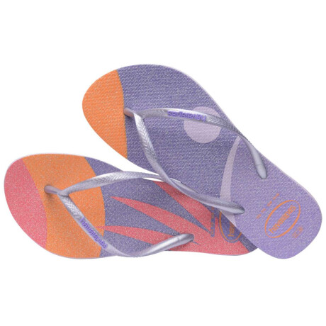 Havaianas slim palette glow Iris lila