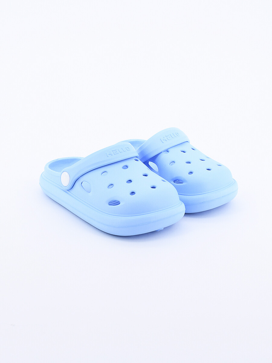 SANDALIA GOMON CERRADA - CELESTE 