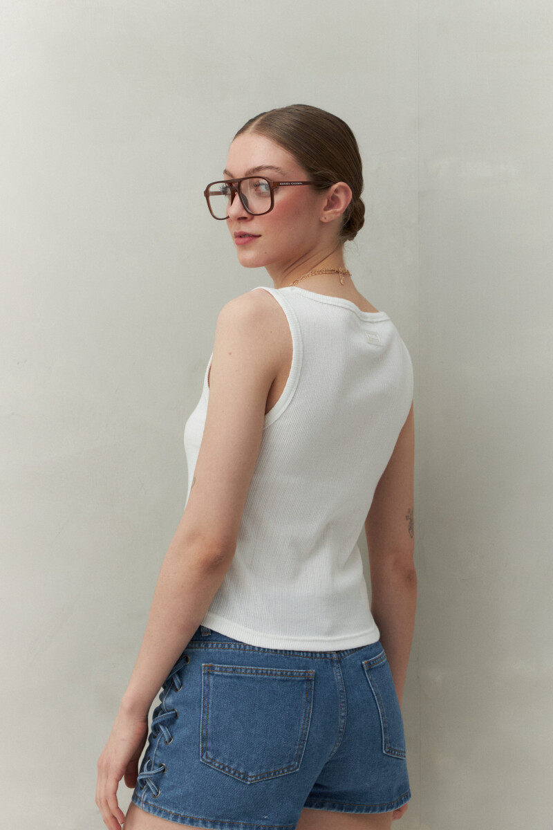TOP EMILIO Blanco