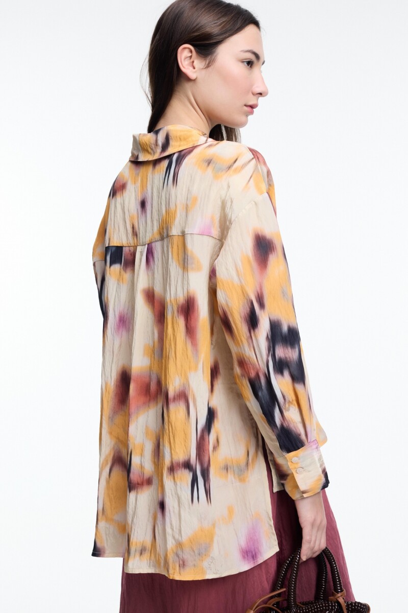 CAMISA OVERSIZED Amarillo