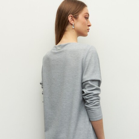 REMERA RENZO Gris Melange