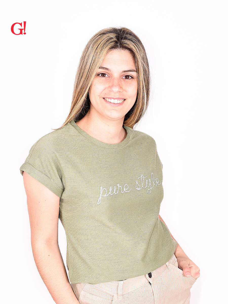 REMERA AGUST - VERDE 