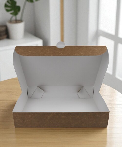 Caja para masas 1kg (30x22,5x6,5 cm) REVERSIBLE BLANCO MADERA
